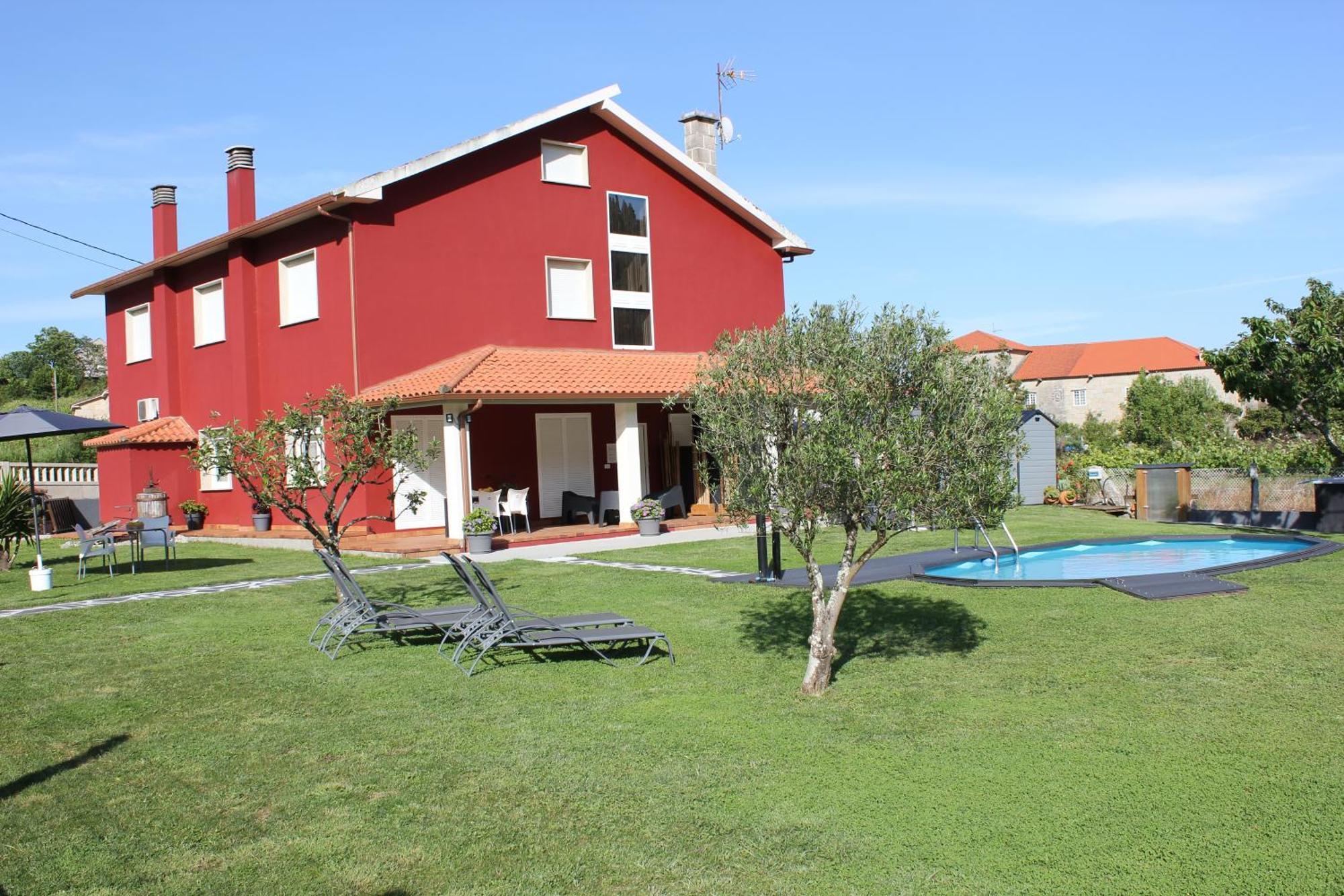 Apartamento En Bloque Vivienda Con Piscina Y Barbacoa A 15 Min De La Playa Meis Luaran gambar