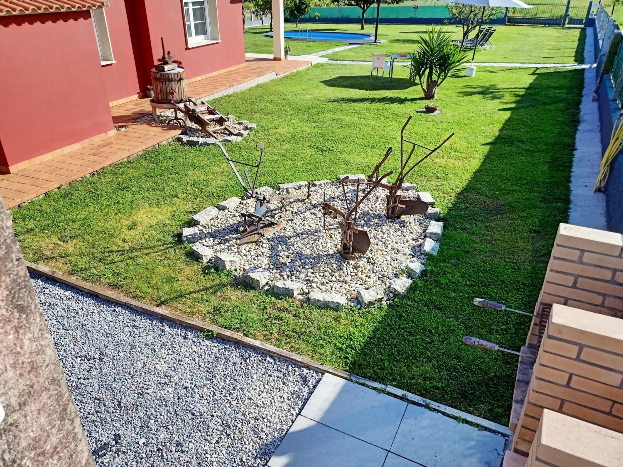 Apartamento En Bloque Vivienda Con Piscina Y Barbacoa A 15 Min De La Playa Meis Luaran gambar