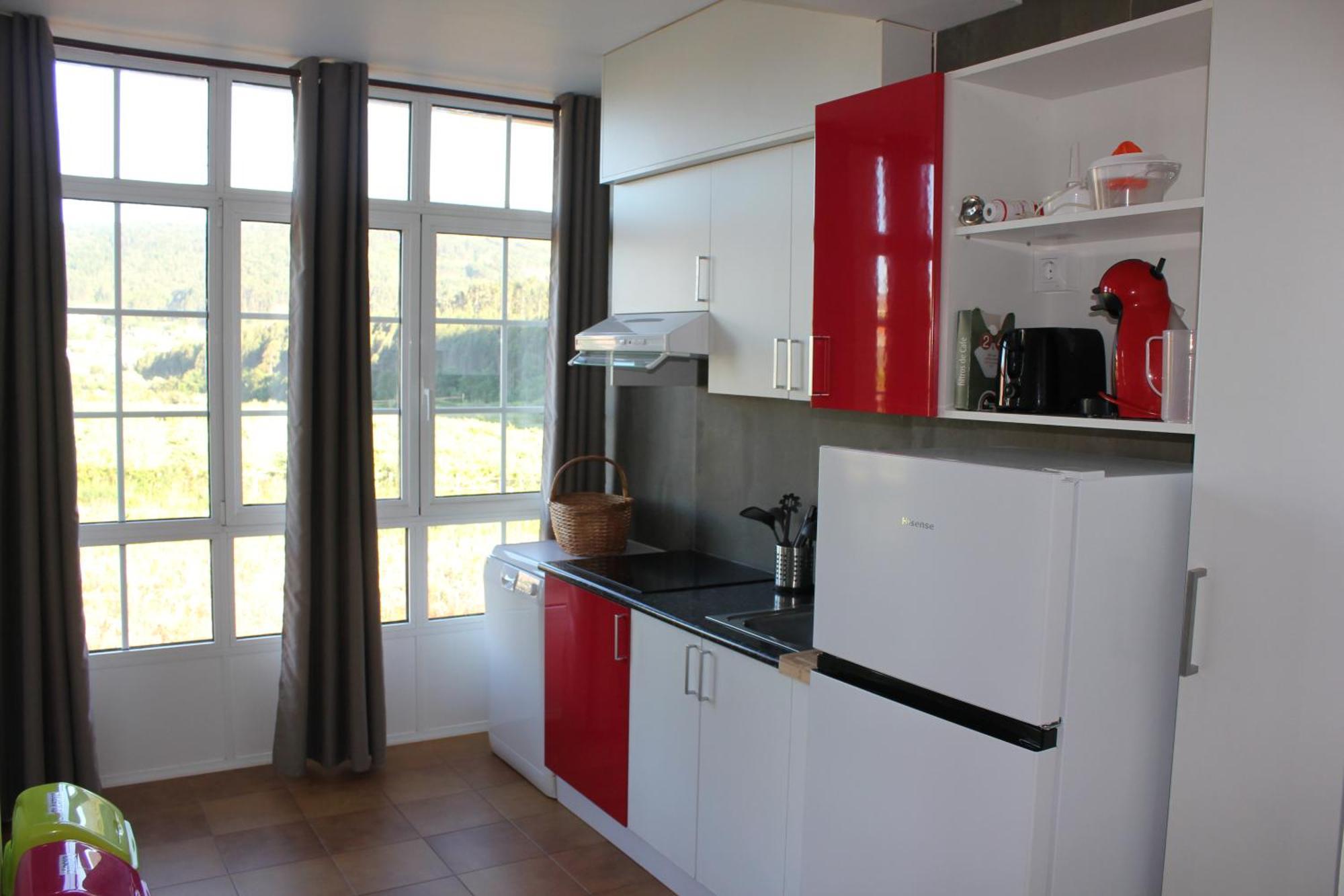 Apartamento En Bloque Vivienda Con Piscina Y Barbacoa A 15 Min De La Playa Meis Luaran gambar