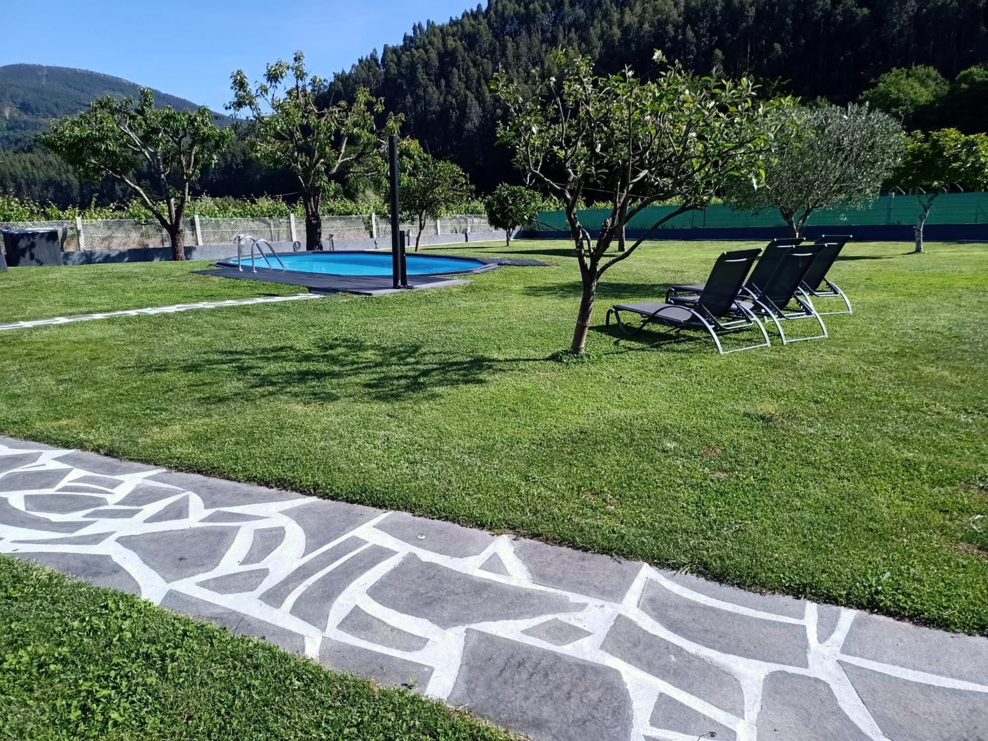 Apartamento En Bloque Vivienda Con Piscina Y Barbacoa A 15 Min De La Playa Meis Luaran gambar