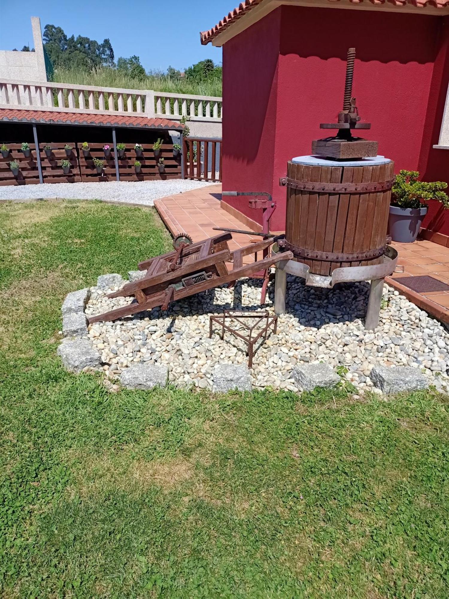 Apartamento En Bloque Vivienda Con Piscina Y Barbacoa A 15 Min De La Playa Meis Luaran gambar
